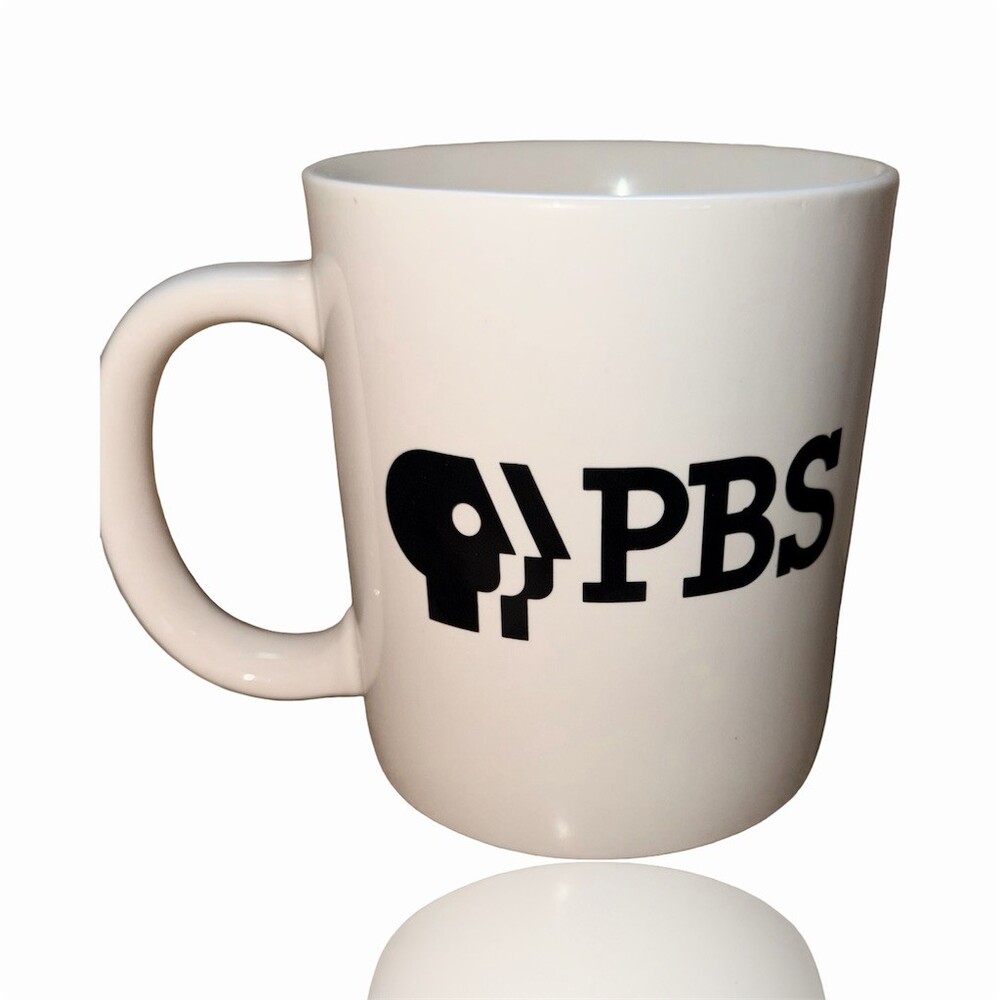 PBS Red Green Live 98 Coffee Mug White Public Broadcasting Service Logo